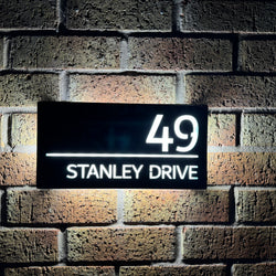 New Home Bundle – Personalised House Sign, Door Mat & Bin Stickers Set