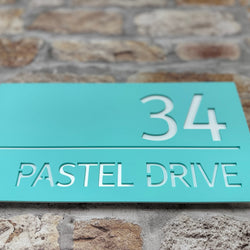 Pastel Floating House Sign – 30 x 15cm