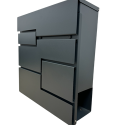 Modern soft close postbox